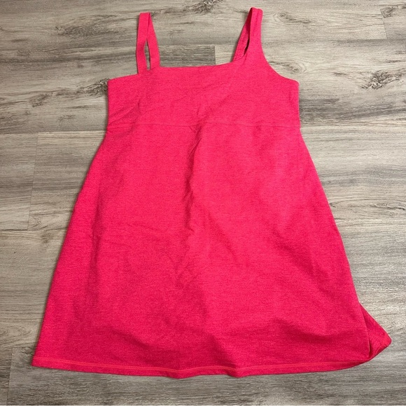 OFFLINE by Aerie Hugger Dress Athletic Tennis Asymmetric Hot Pink size large L - Picture 2 of 7